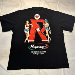 NWT Represent Premium Tee Shirt White Mens Size Large
